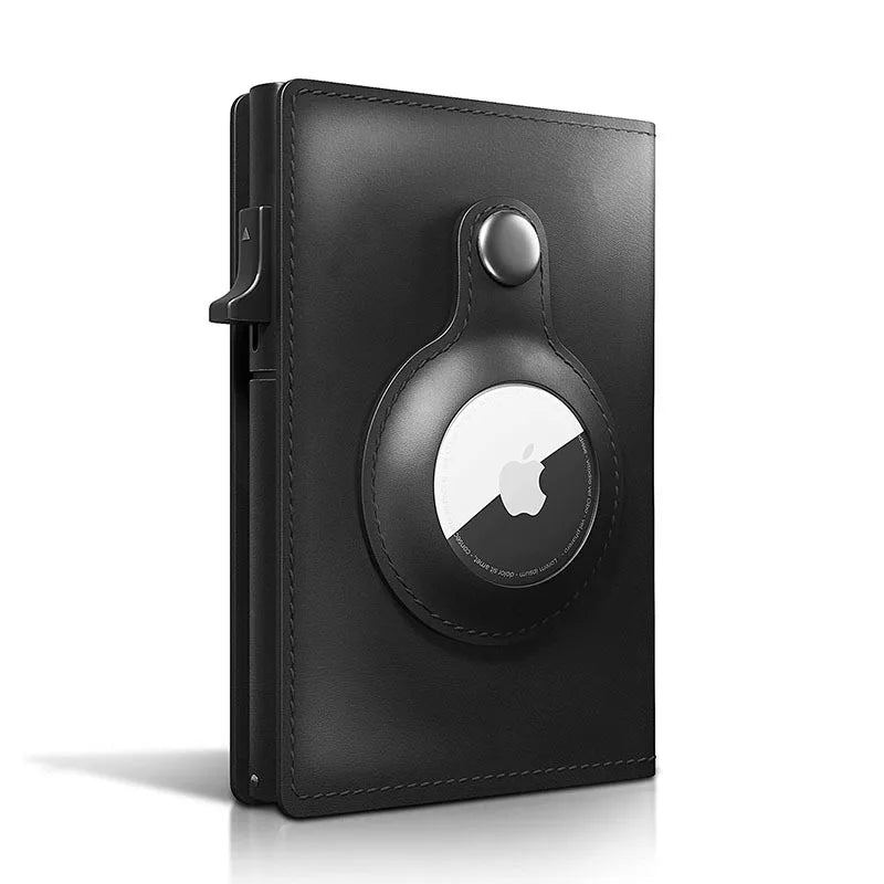 Smart Wallet With RFID Blocking & Apple AirTag Holder